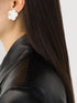 18kt rose gold diamond Ton Joli earrings